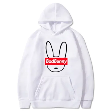 Bad Bunny Logo Hoodie
